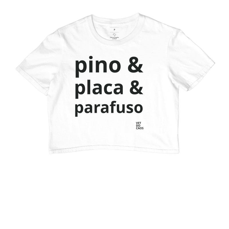 pino & placa & parafuso