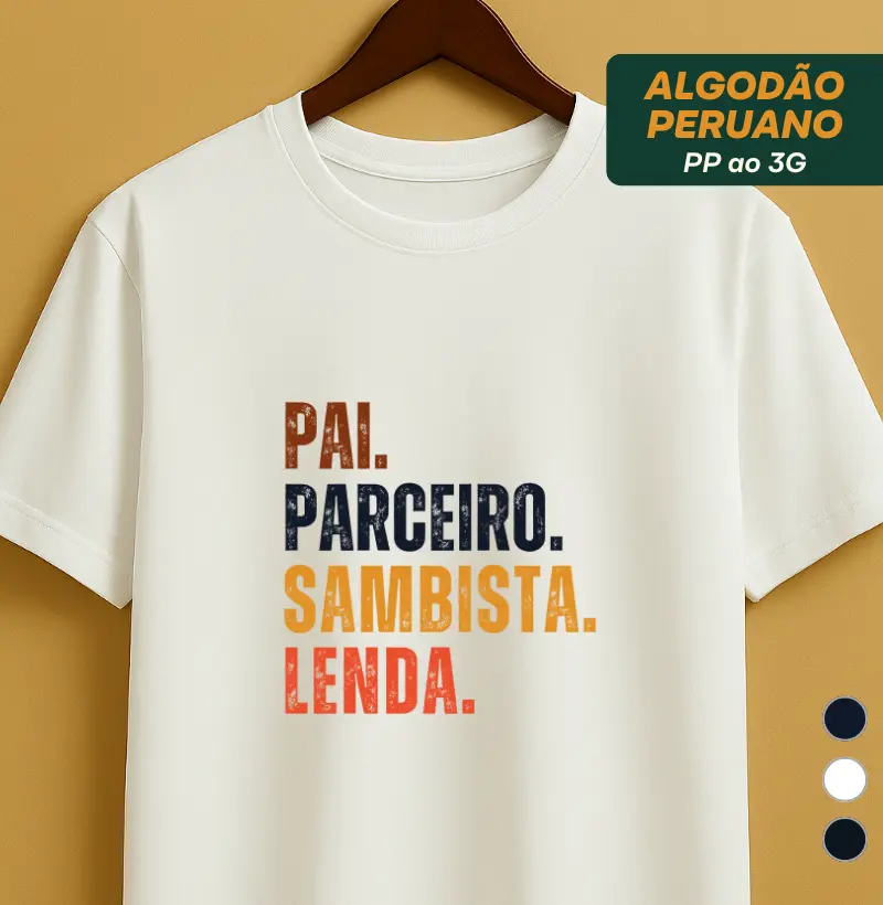 PAI. PARCEIRO. SAMBISTA. LENDA.