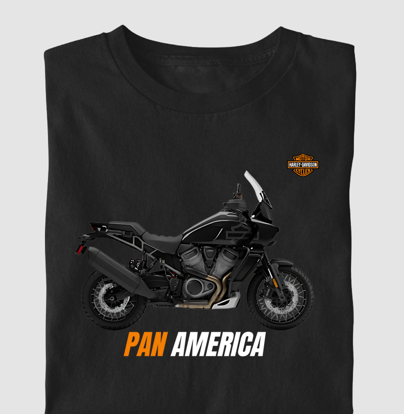 Harley Davidson Pan America preta
