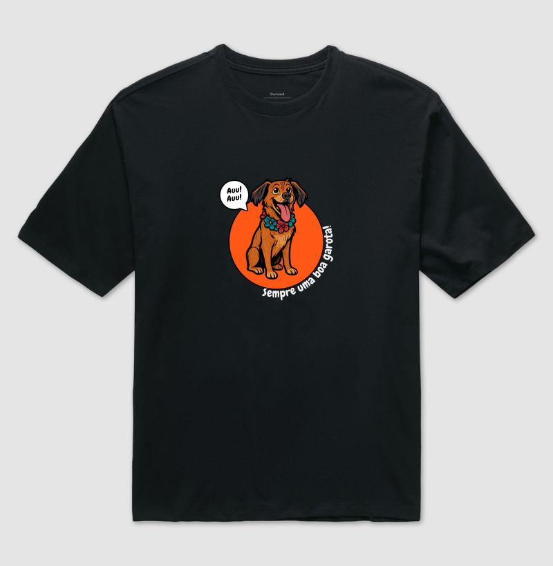 Camiseta Boa Menina Caramelo