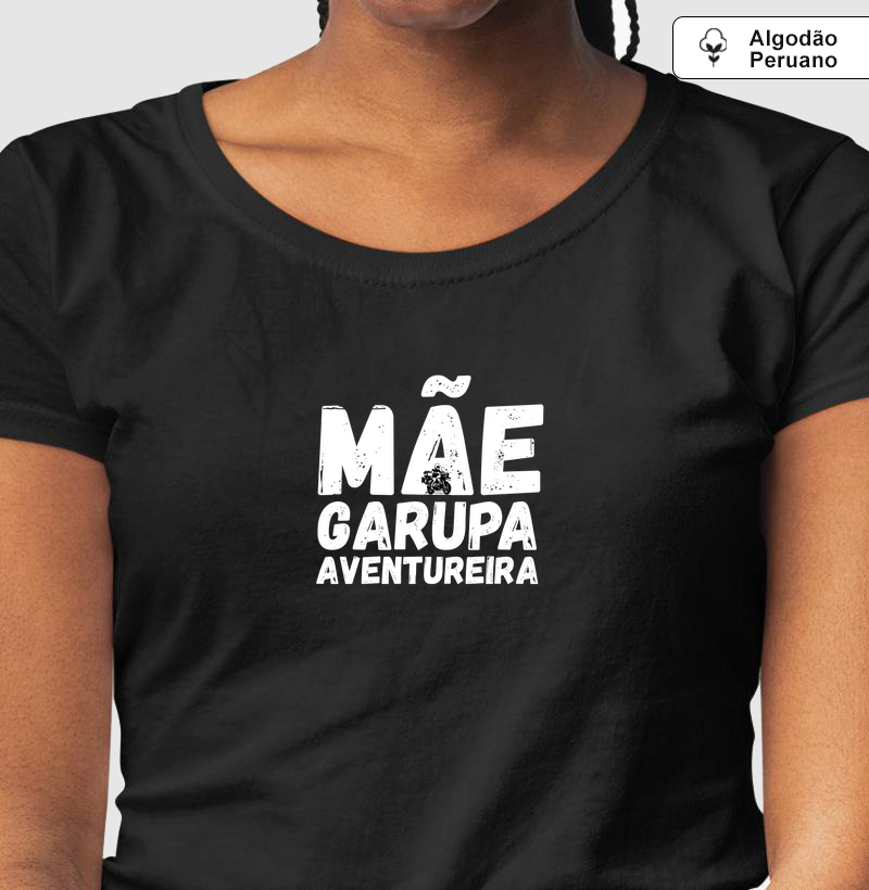 Mãe. Garupa. Aventureira. Big trail