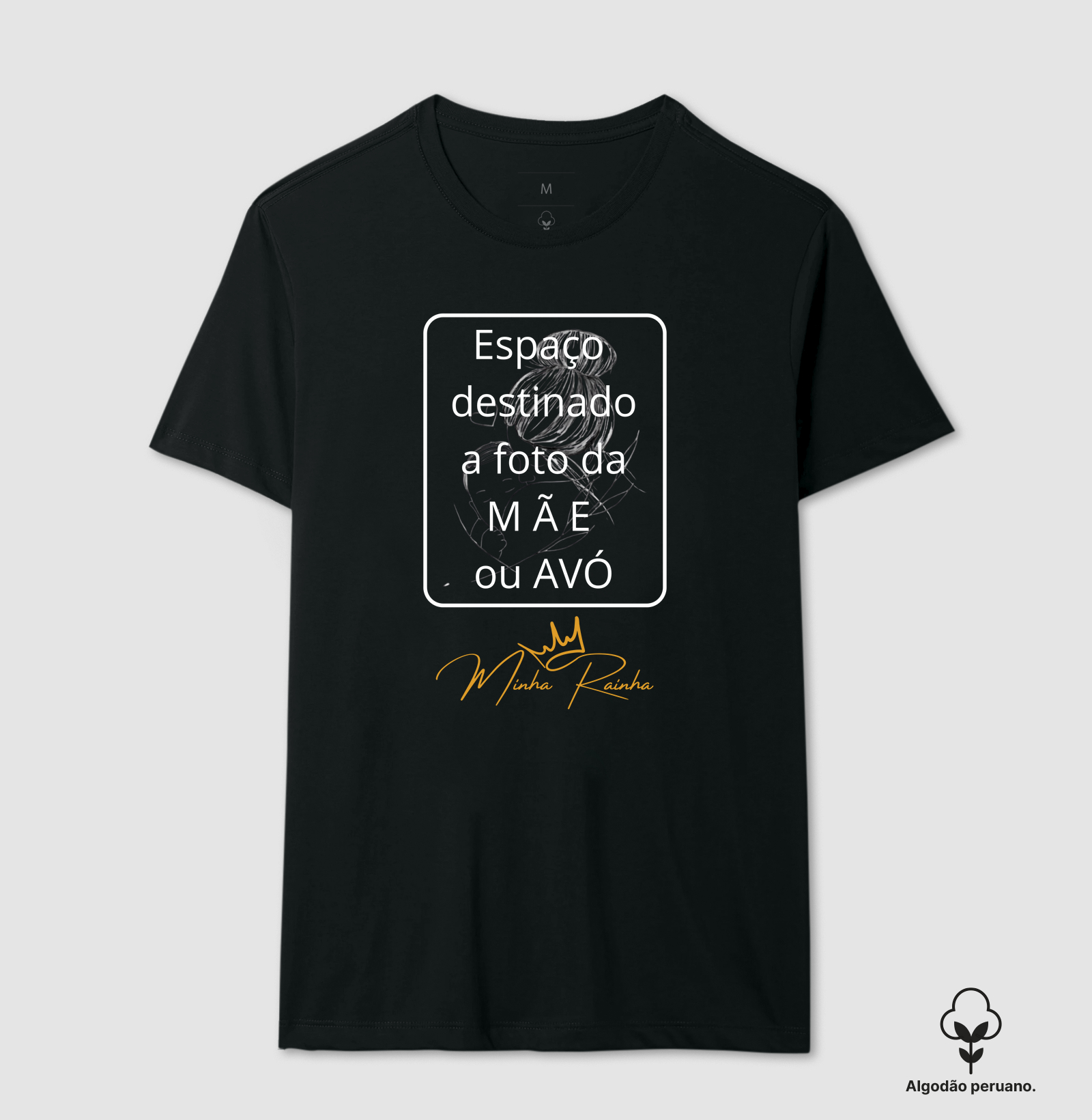 Camiseta Personalizada Homenagem à Mães e/ou Avós