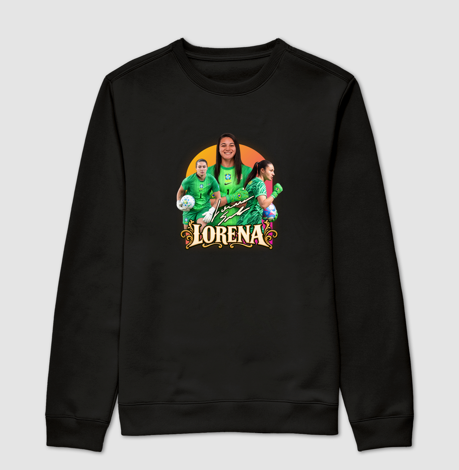 Lorena — Goleira do Brasil - Suéter Moletom