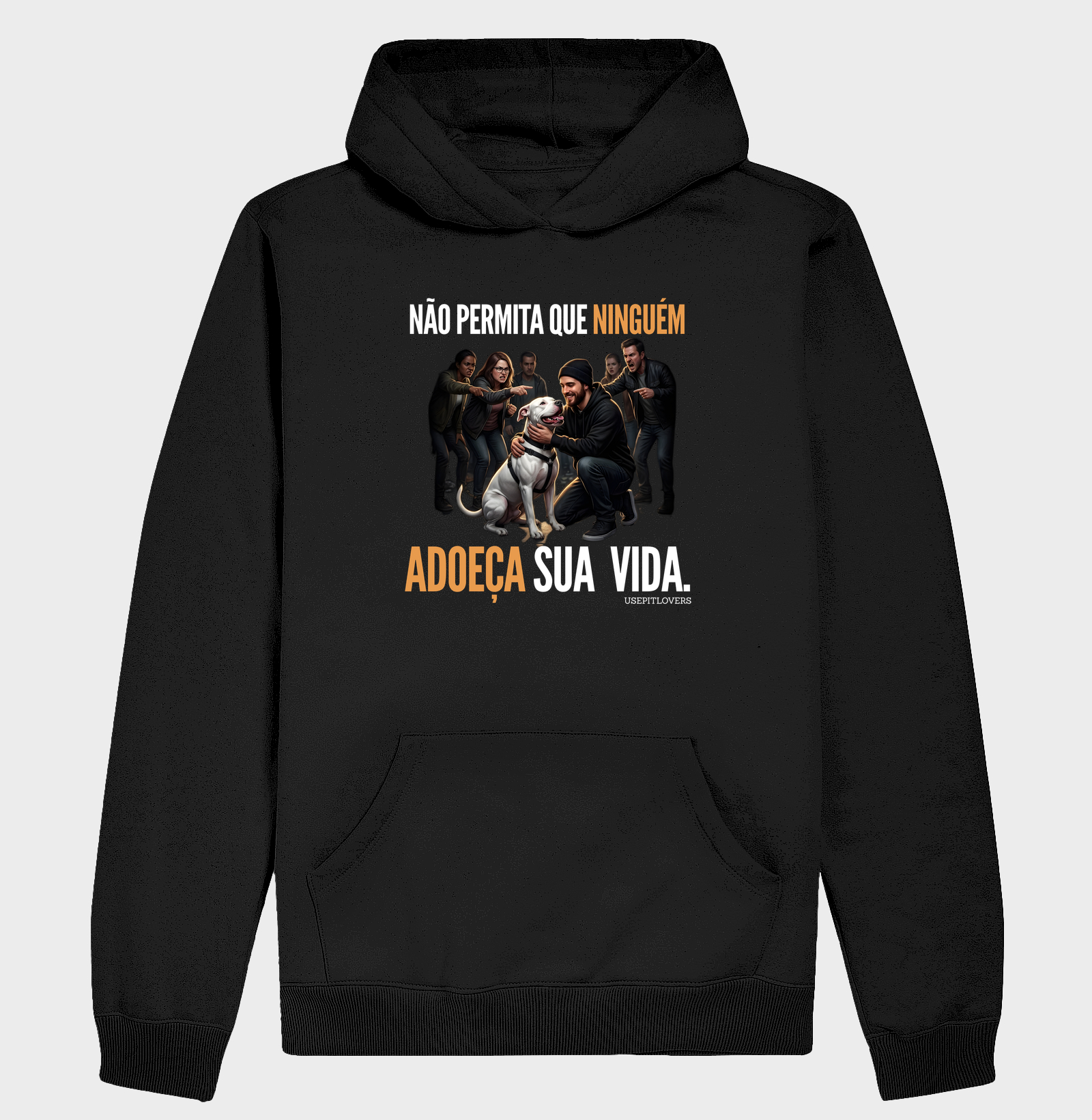 NÃO PERMITA QUE NINGUÉM ADOEÇA SUA VIDA.