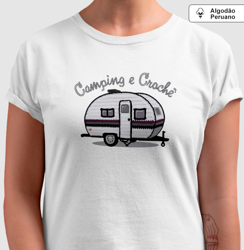 Camping e Crochê (Personalizada)