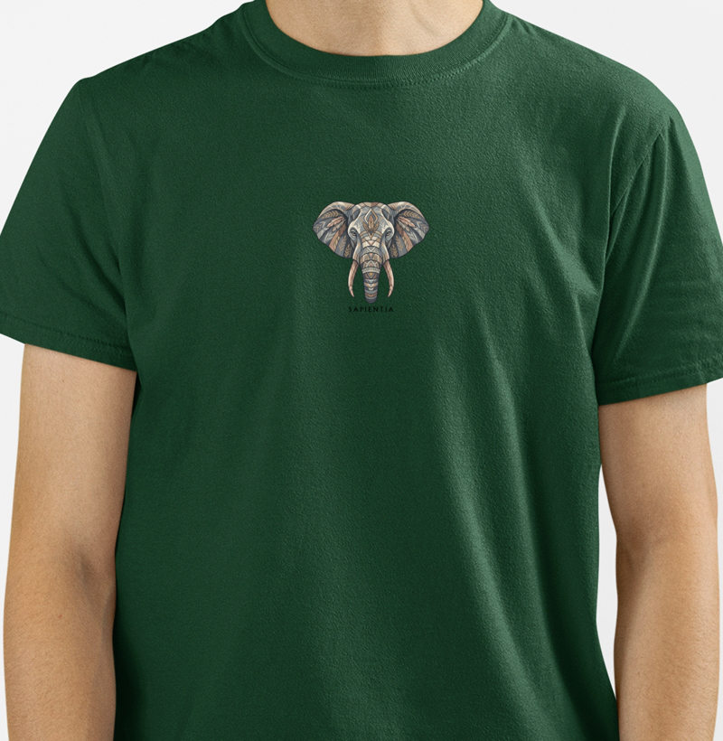 Elefante Ancestral Amuleto - latim