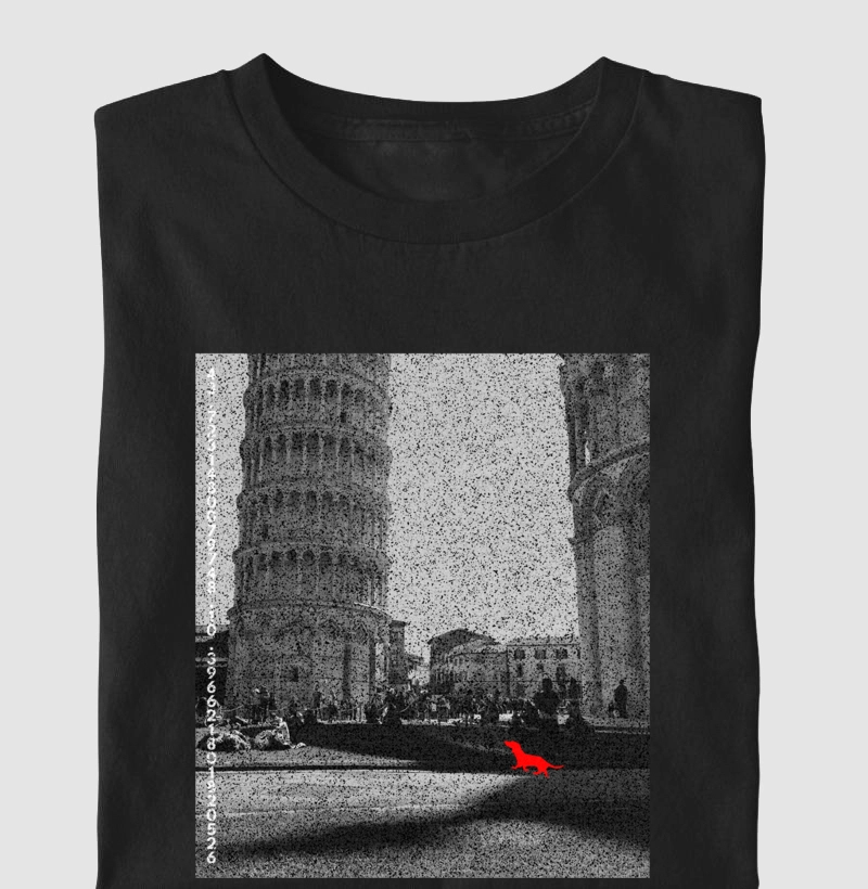 Camiseta Dachs Pelo Mundo - Itália