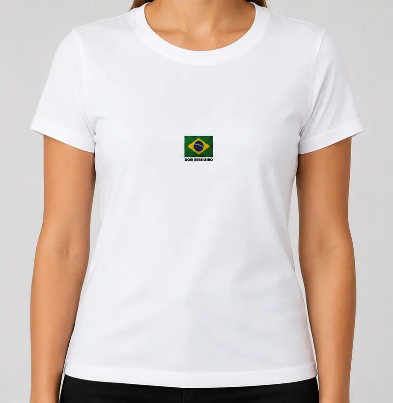 Camiseta DOM BRASILEIRO (feminina) - Camiseta