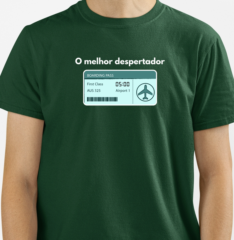 O melhor despertador - Camiseta