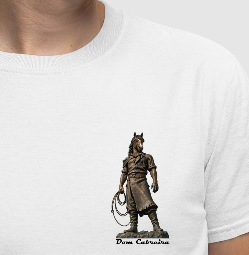 Camiseta Dom Laçador (bolso) - Camiseta