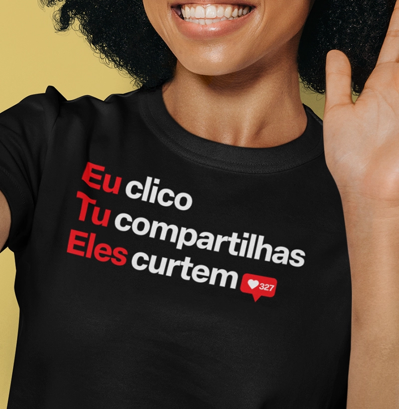Eu clico, Tu compartilha e Eles curtem