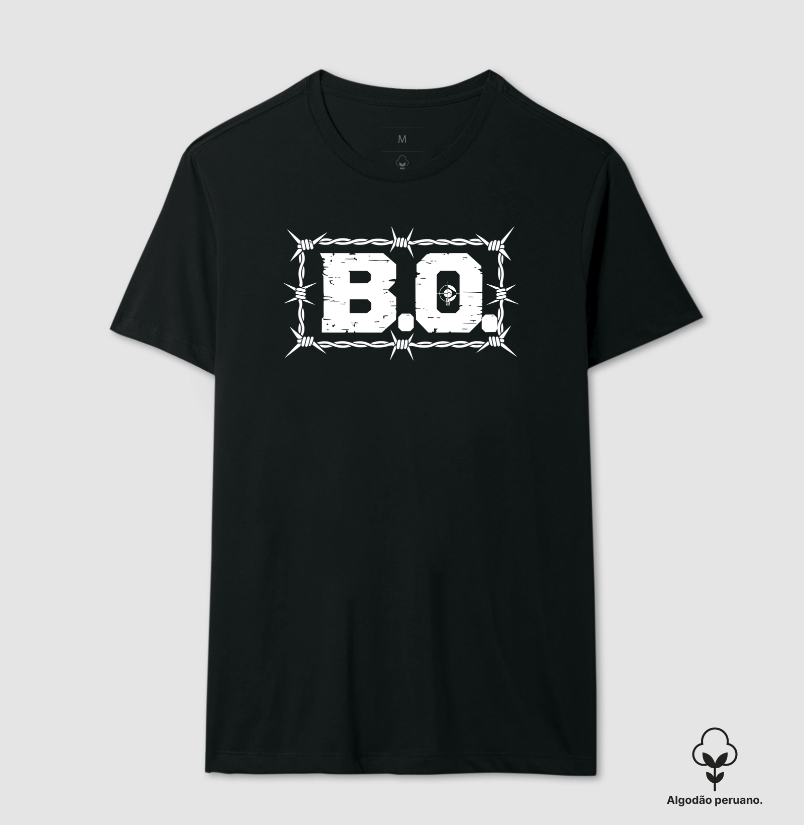 Cada um com seu BO CAC Atirador Esportivo - Camiseta Algodão Peruano
