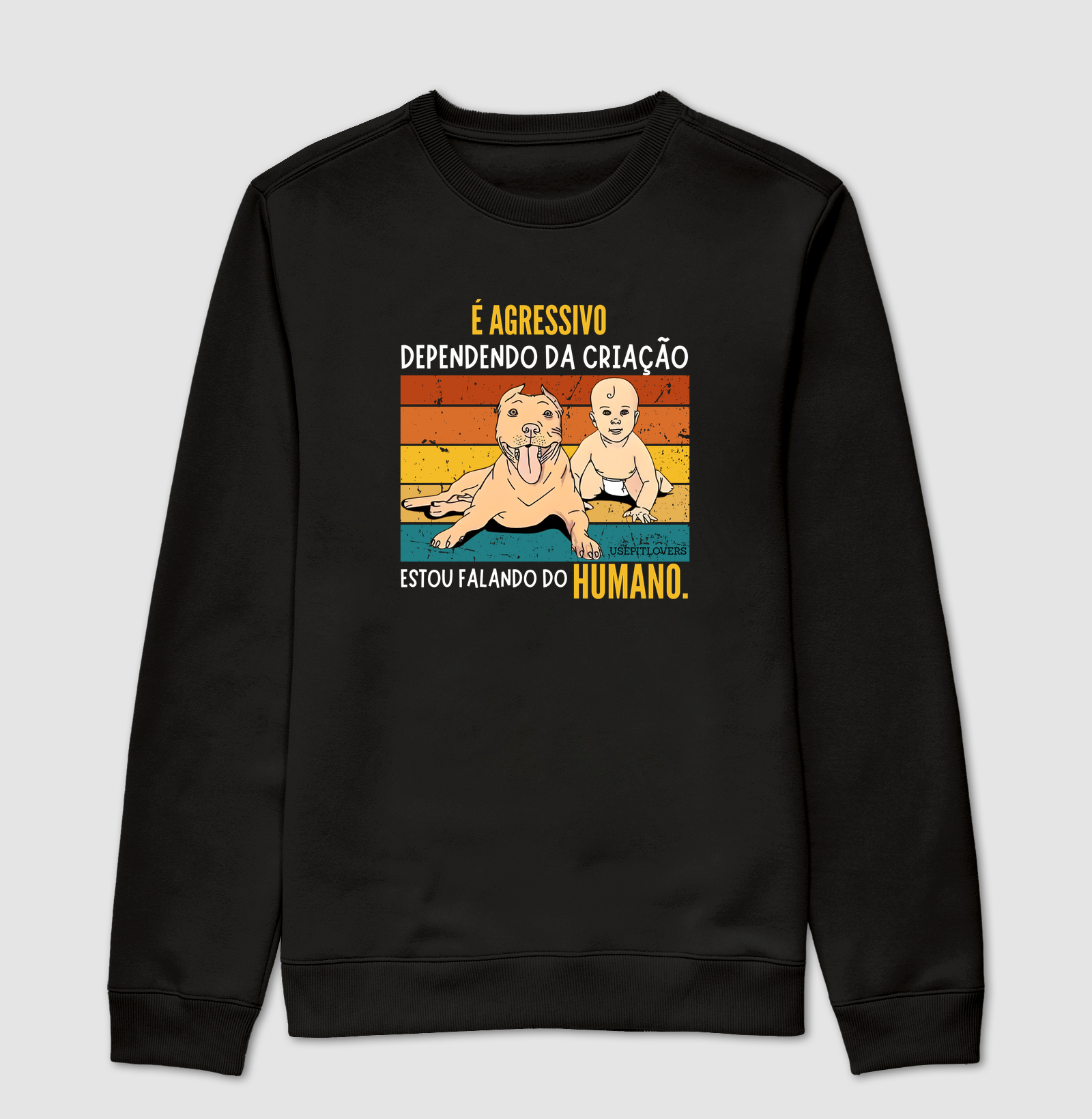 É AGRESSIVO DEPENDENDO DA CRIAÇÃO, ESTOU FALANDO DO HUMANO.