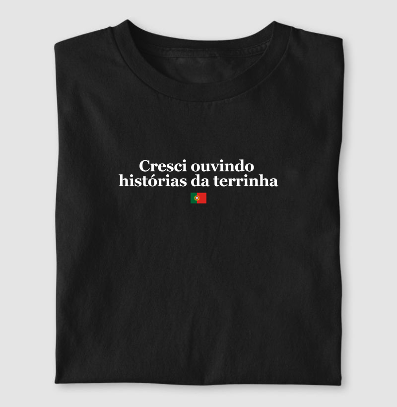 Cresci ouvindo histórias da terrinha