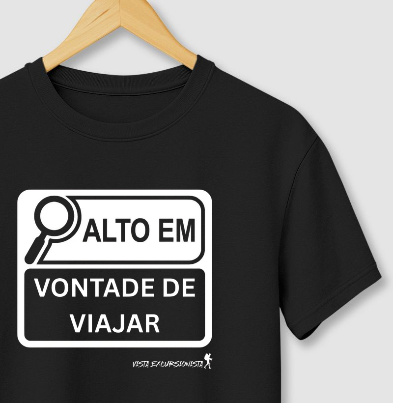 Alto em Vontade de Viajar
