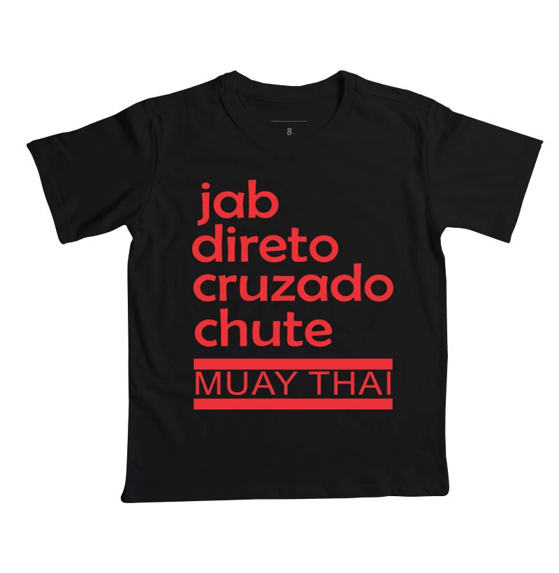 Camiseta Muay Thai Infantil