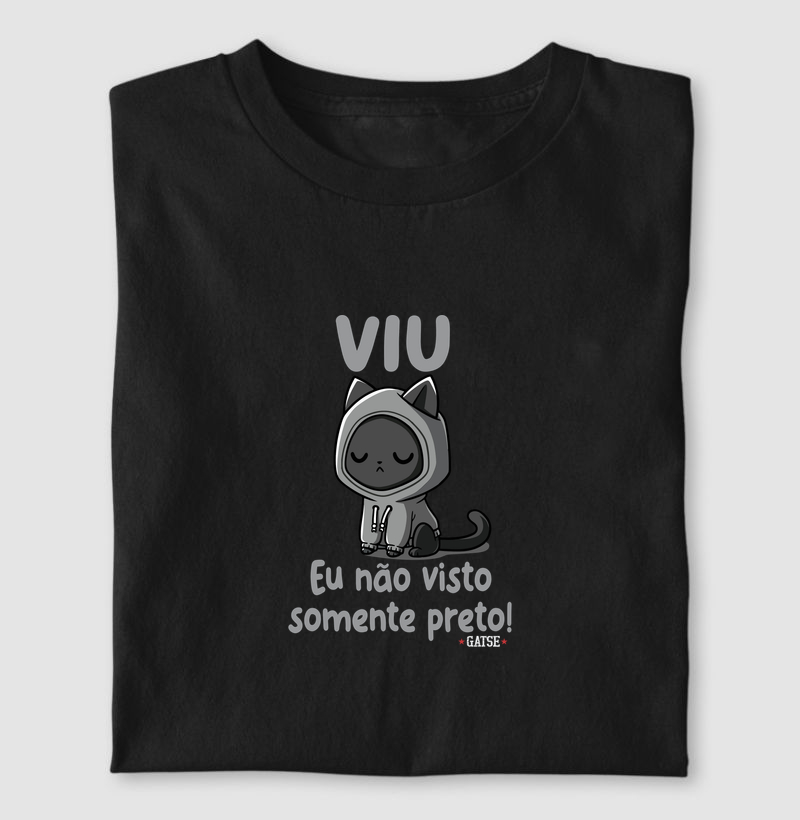 Gato Cinza - Camiseta