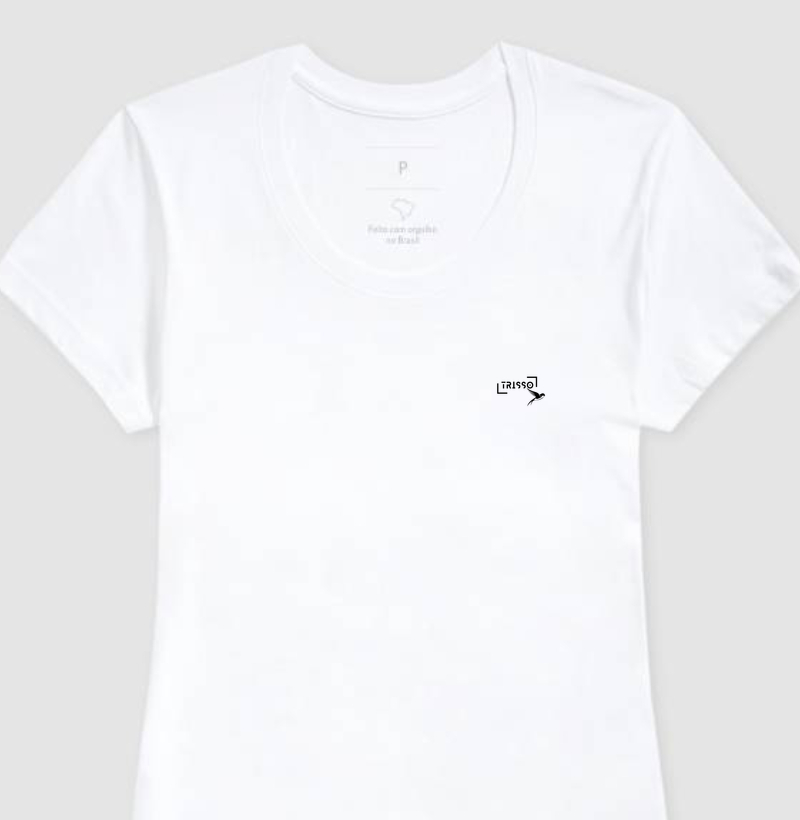 Camiseta Baby Look - Trisso Clean