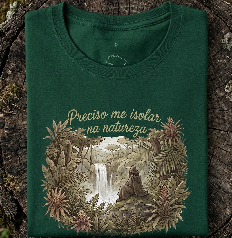 Preciso me isolar na natureza