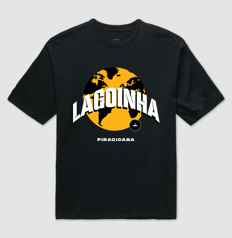 Camiseta Oversized LAGOINHA GLOBAL | Book Store / Piracicaba