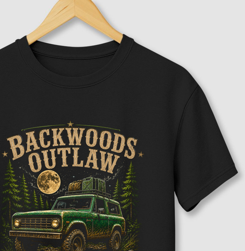 Camiseta Backwoods Outlaw Offroad