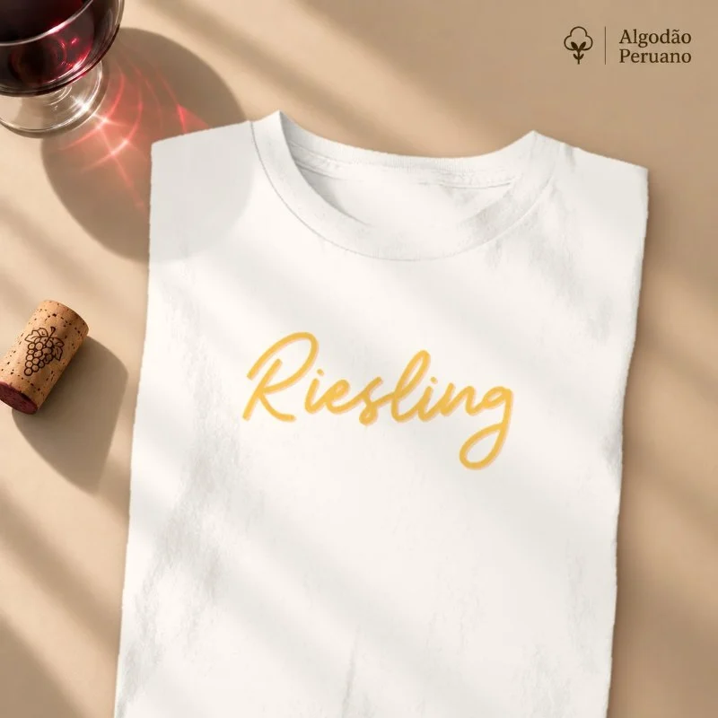 Camiseta Riesling - Camiseta Algodão Peruano