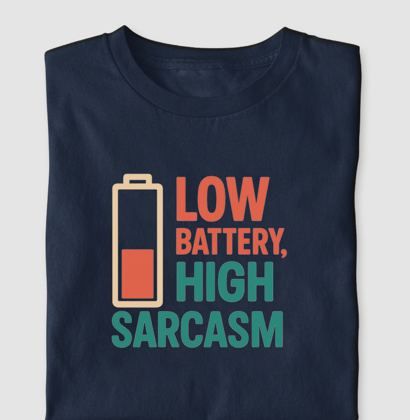 Versão 2 - Low Battery, High Sarcasm