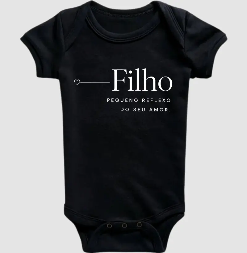 Filho, pequeno exemplo do seu amor