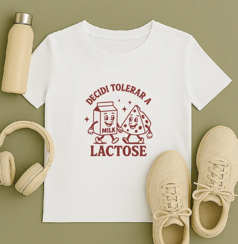 Decidi tolerar a lactose.