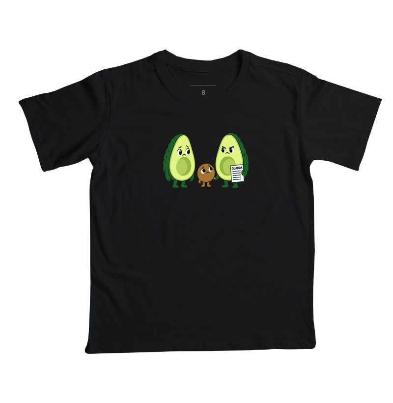 Guarda do Caroço - Abacate Divorciado - Camiseta Infantil