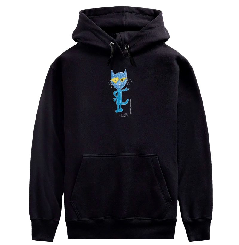 MOLETOM CAPUZ – GATO FIUFIU