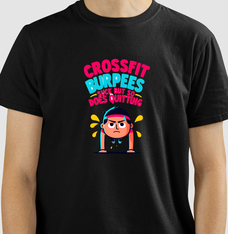 Camiseta CrossFit Does Quitting
