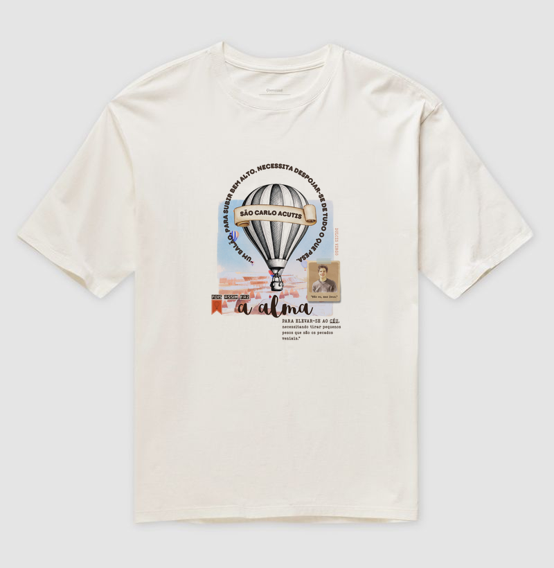 "Um balão,⁠ para subir bem alto, necessita despojar-se de tudo que pesa" - São Carlo Acutis