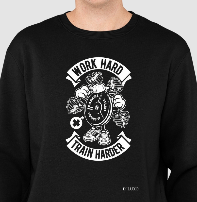 Trabalhe duro, treine mais duro