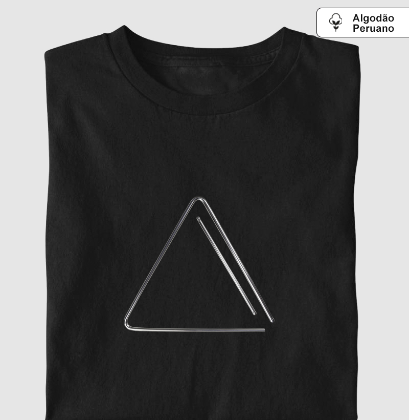 TRIÂNGULO REAL - Camiseta Algodão Peruano