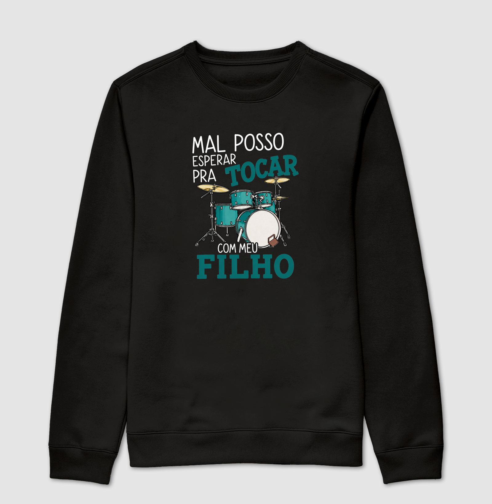 MAL POSSO ESPERAR PRA TOCAR COM MEU FILHO (BATERISTA)