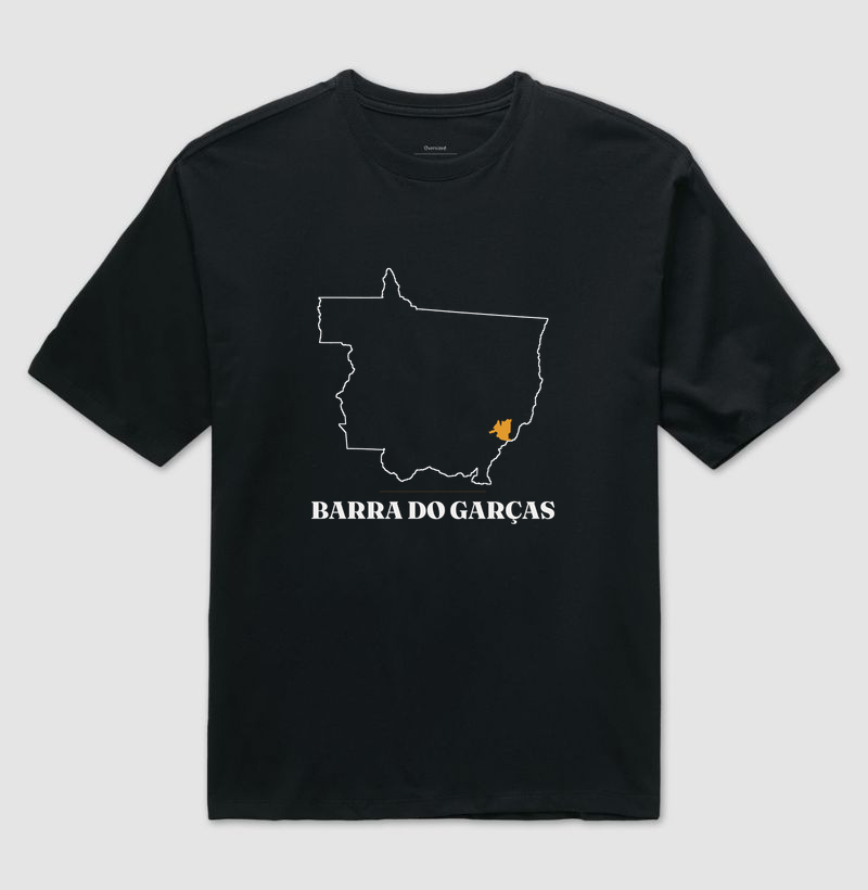 Barra do Garças | Traço MT - Camiseta Oversized
