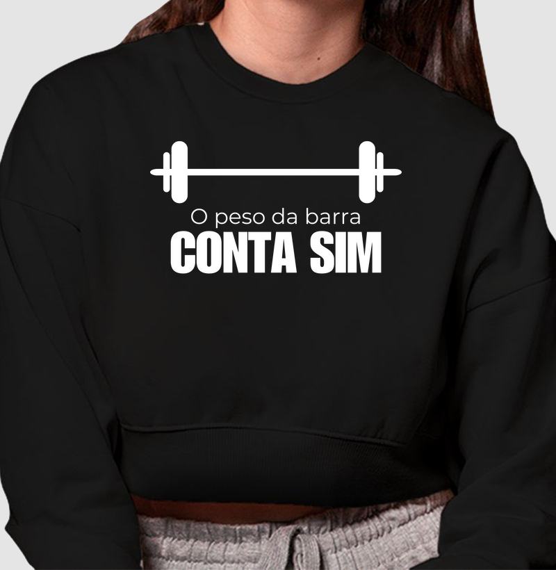 O peso da barra conta sim