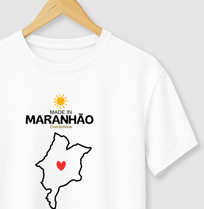 Camiseta Made in Maranhão