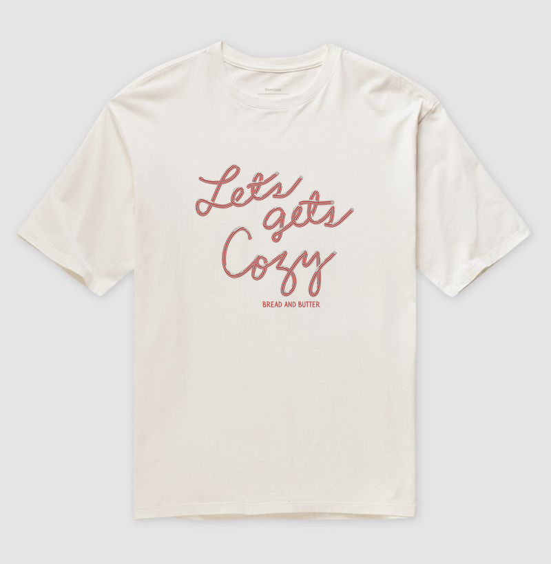 Camiseta Oversized Cozy Tee