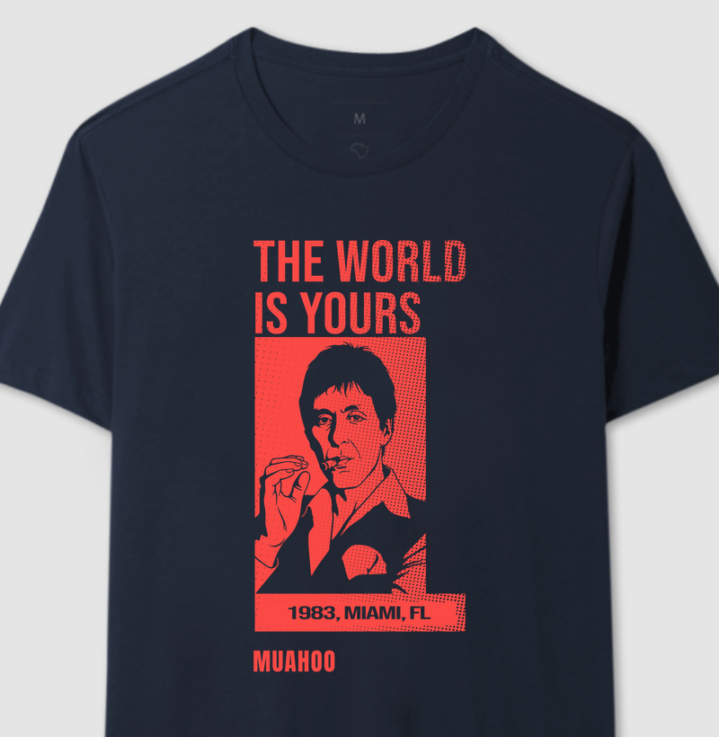 Camiseta The World Is Yours