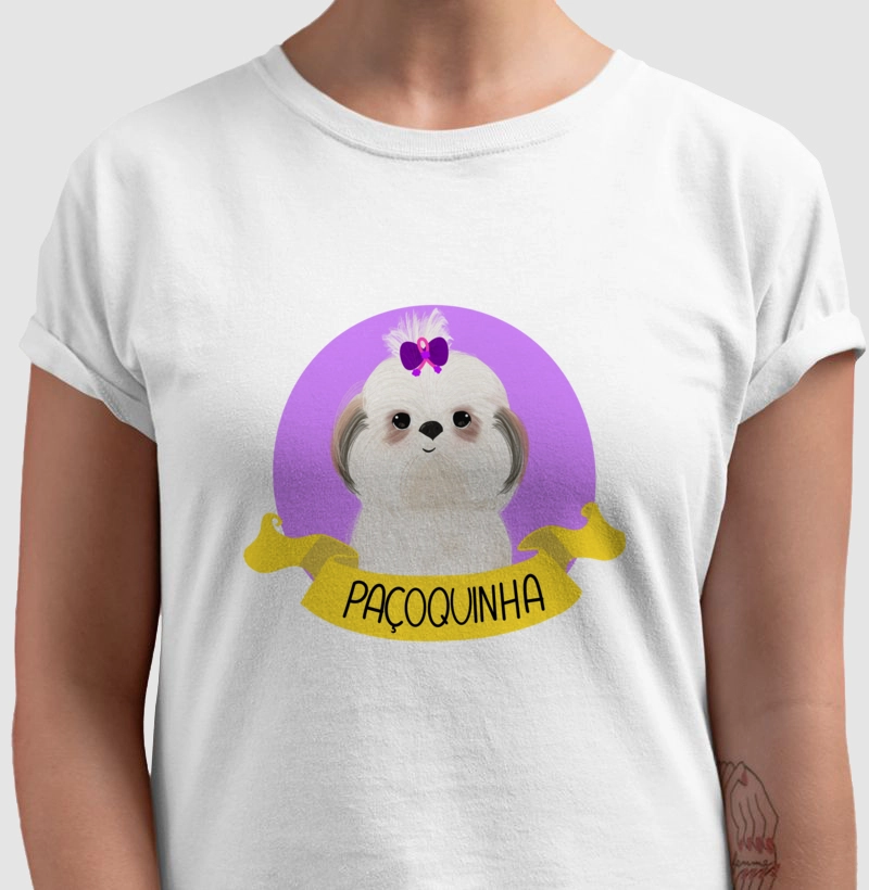 Paçoquinha - Fundo Lilás