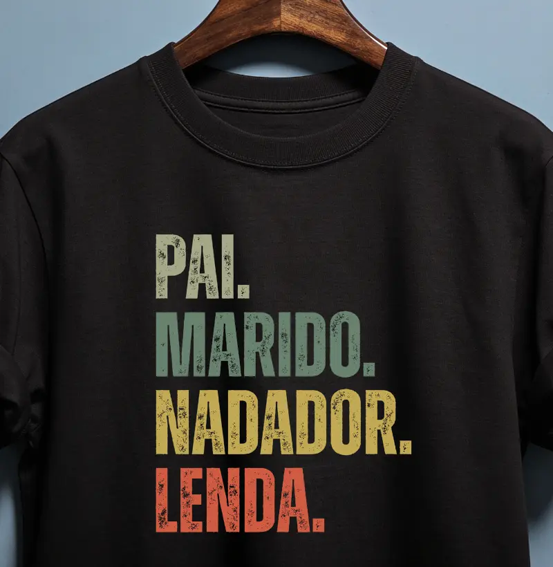 Pai. Marido. Nadador. Lenda.