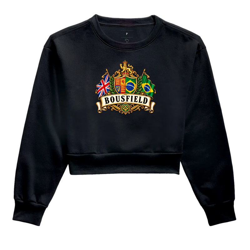 Bousfield  - Cropped Moletom