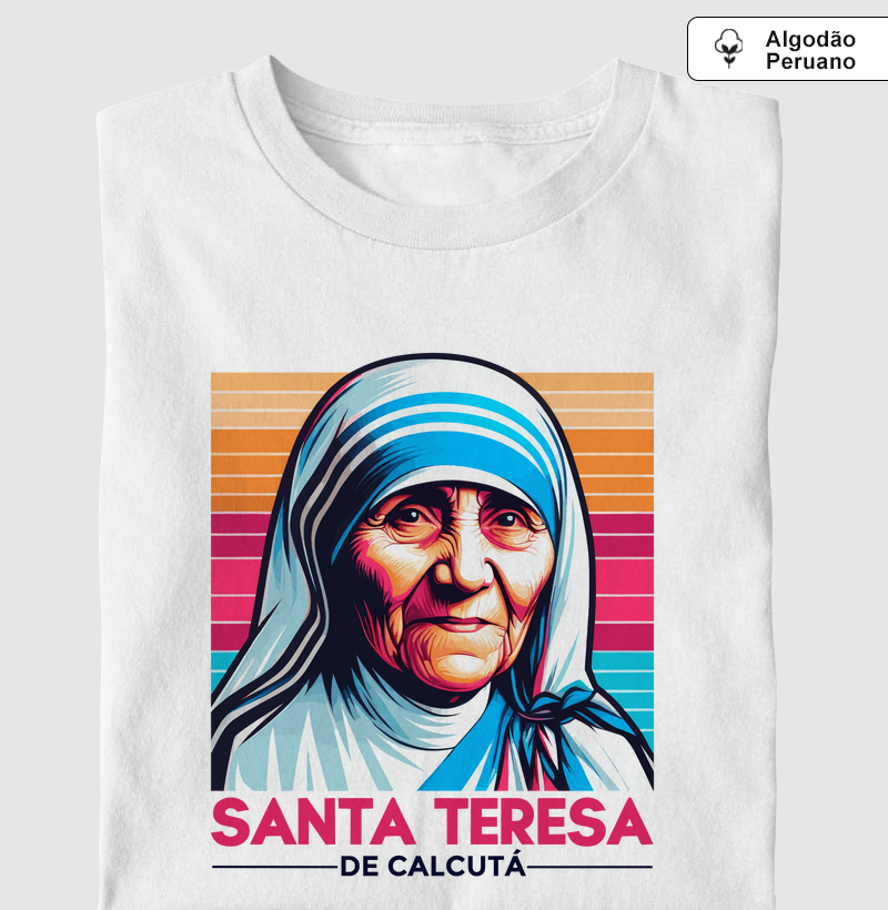 Santa Teresa de Calcutá - Algodão Peruano
