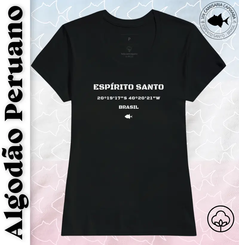 Coordenadas Espírito Santo - Peruano - Feminina - #27589