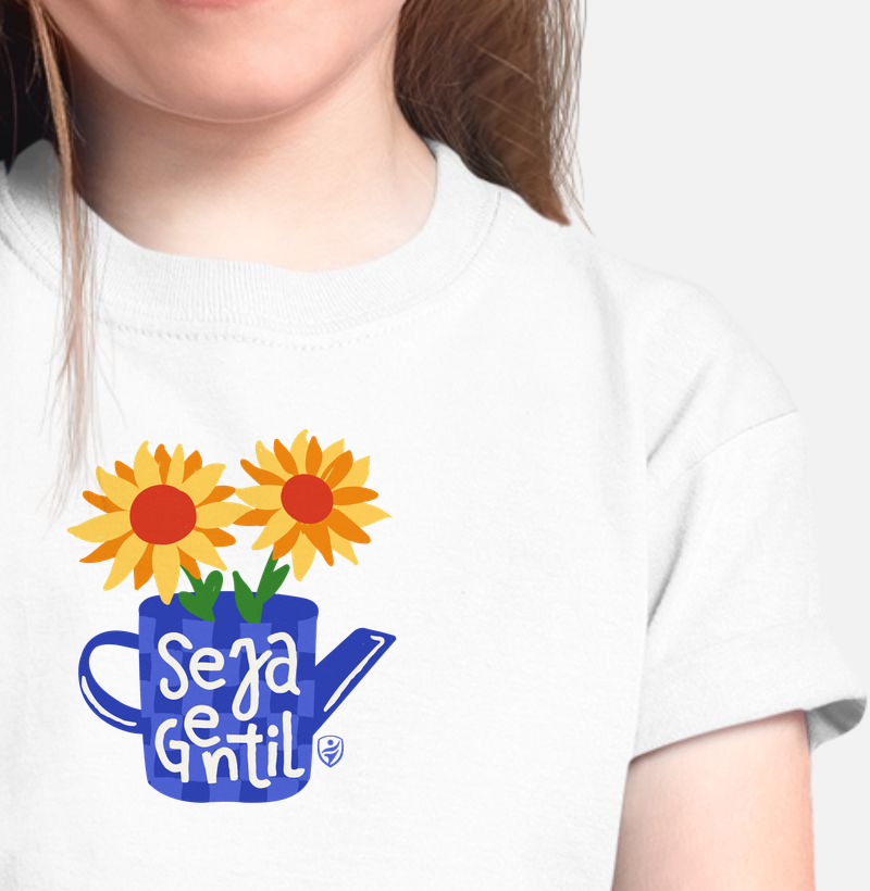 Seja Gentil - Camiseta Infantil 