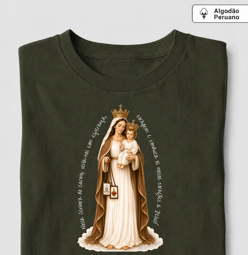 Nossa Senhora do Carmo, vista-nos com esperança, coragem e conduza os nossos corações a Jesus!
