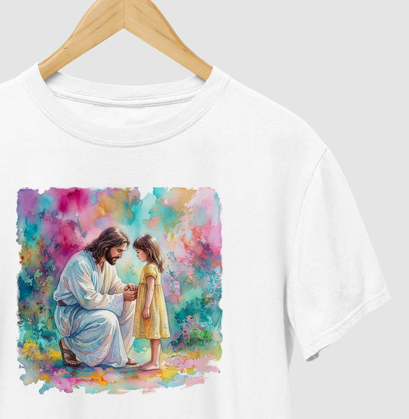 Jesus e a Menina (camiseta)