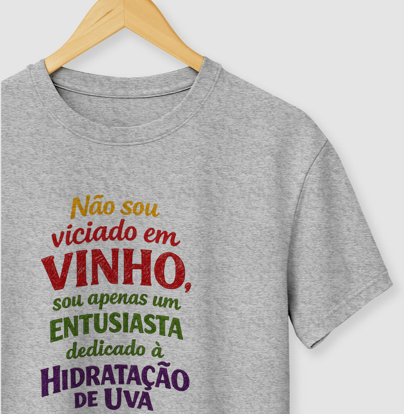 Não sou viciado em Vinho